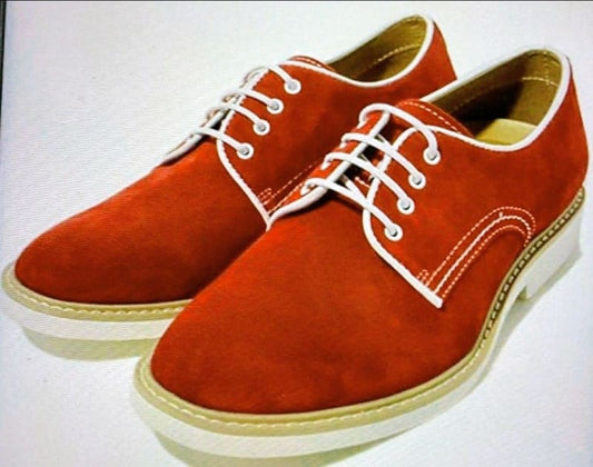 Debes Suede Leather Plain Toe & Deck Shoes Set