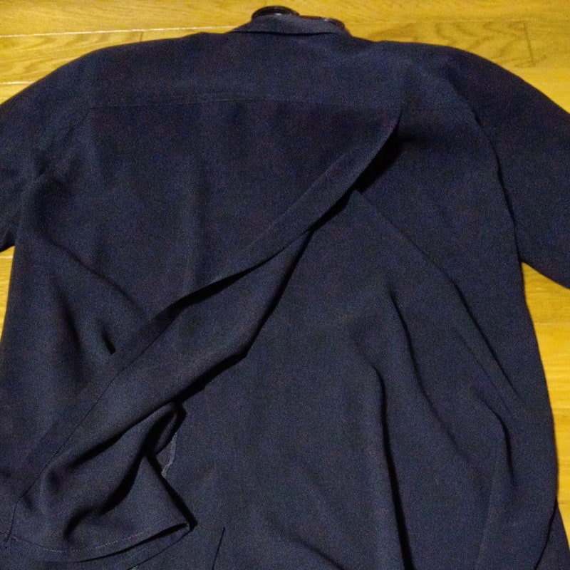 Short Sleeve Shirt Black Casual Open Collar