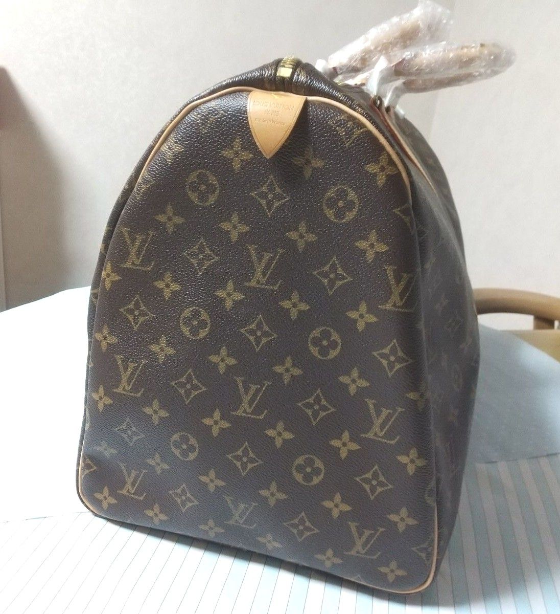 Louis Vuitton Monogram Keepall 55 Boston Travel Bag