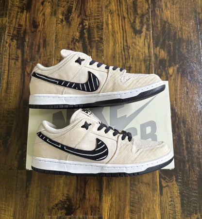 Albino & Preto × Nike SB Dunk Low Pro QS Pearl White 26.5cm