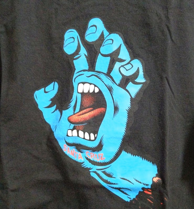 SANTA CRUZ Screaming Hand T-Shirt Black