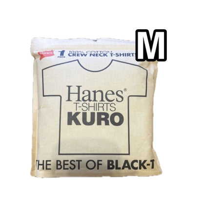 Hanes T-Shirt KURO Size M HM1-B201