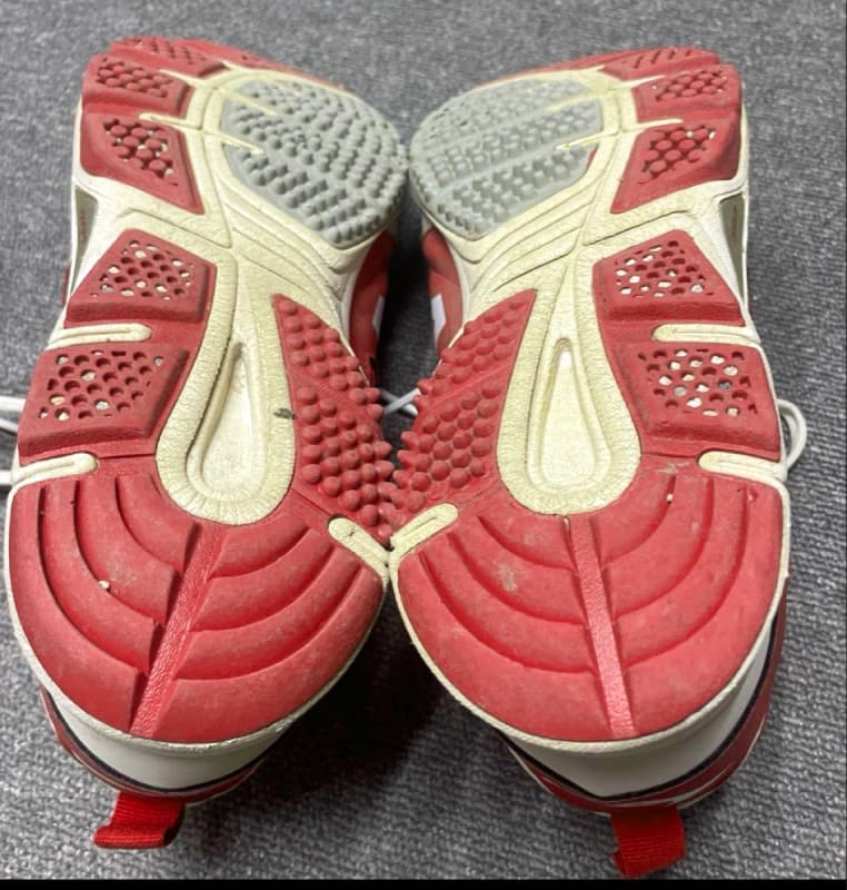 Mizuno Running Shoes 27.5cm Training Baseball Soft Sneakers Used