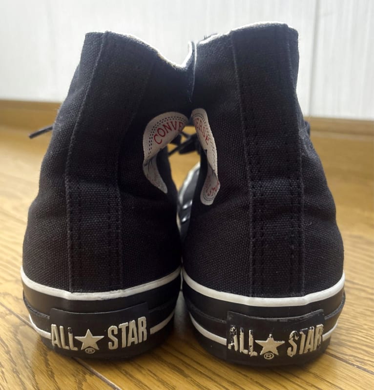 Converse All Star Hi Black High-Top Sneakers 24.5cm
