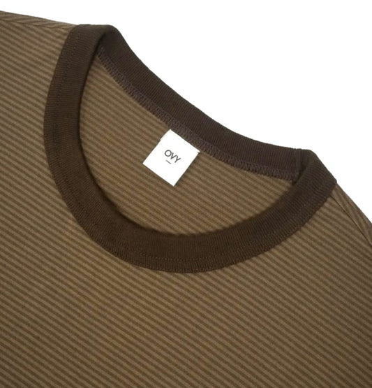 Ovy Over Dye Border T-Shirts Size M
