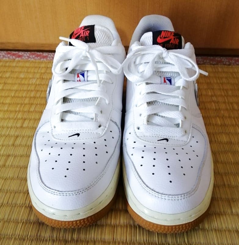 NBA × Air Force 1 ’07 LV8 White Crimson