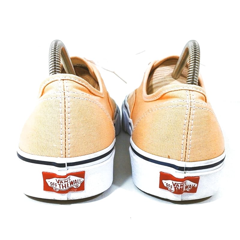 Vans Authentic Sneakers Canvas Upper Orange 26.5cm