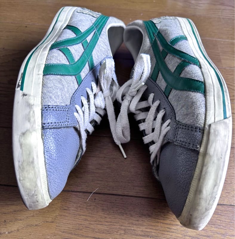 Onitsuka Tiger Sneakers Gray Green 27.5cm