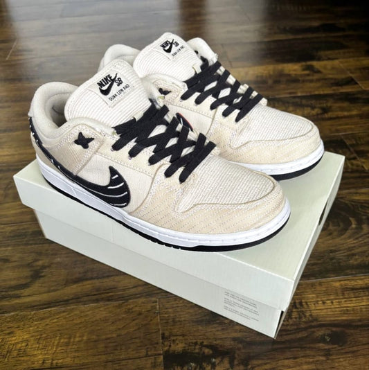 Albino & Preto × Nike SB Dunk Low Pro QS Pearl White 26.5cm