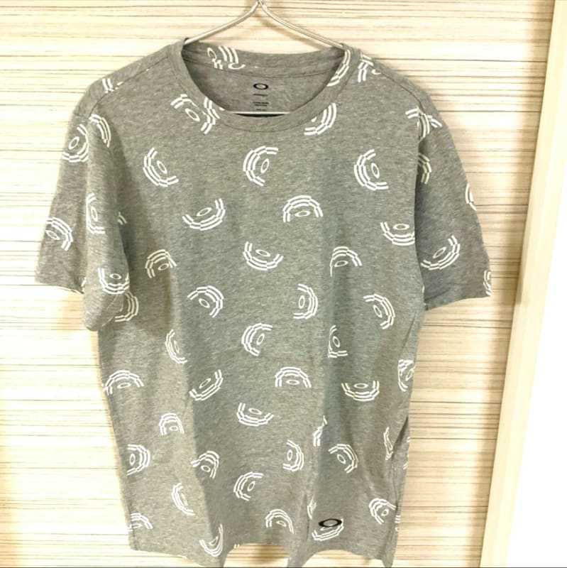 Oakley Gray Training T-Shirt Size L