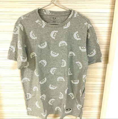 Oakley Gray Training T-Shirt Size L