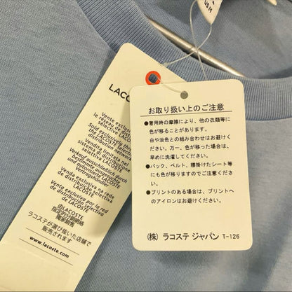 Lacoste Classic Fit Pocket T-Shirt Size M Light Blue