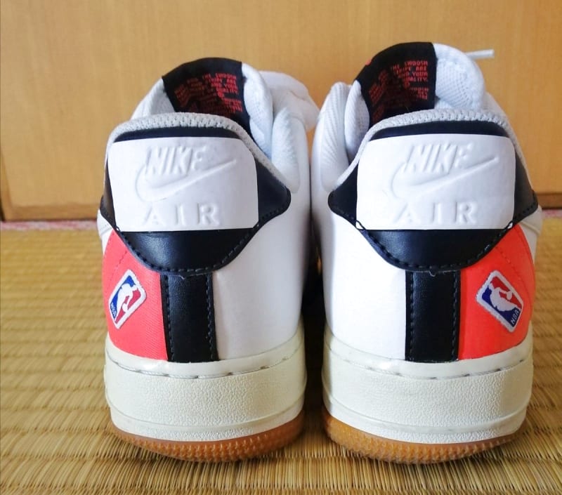 NBA × Air Force 1 ’07 LV8 White Crimson