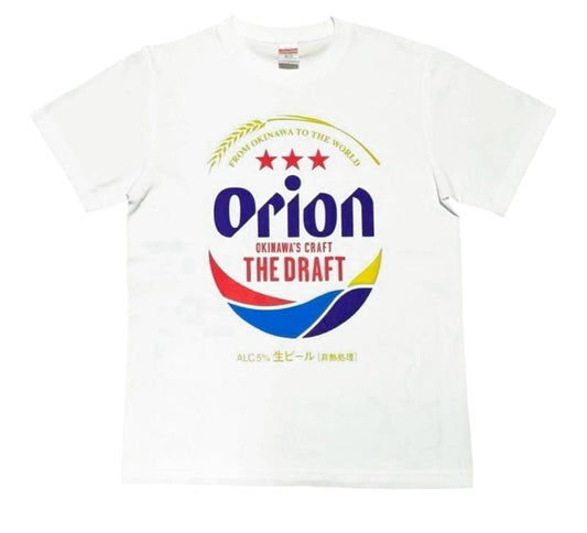 Orion Beer 100% Cotton T-Shirt Draft Can L
