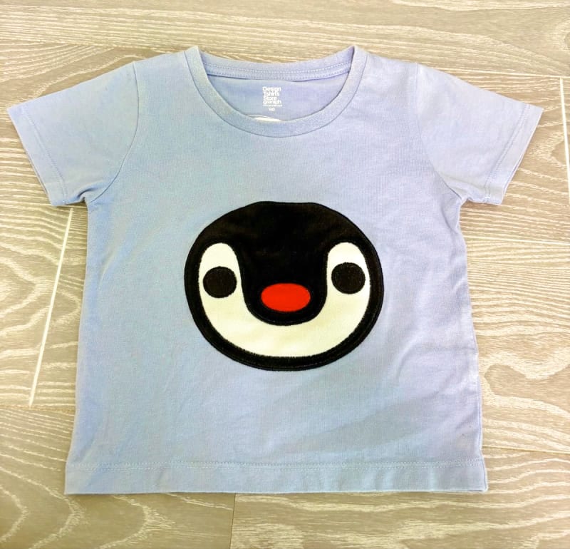 Graniph Pingu T-Shirt Blue 90