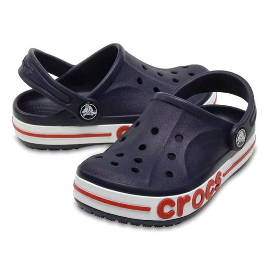 Crocs Unisex Kids Bayaband Clog Navy 15.5cm