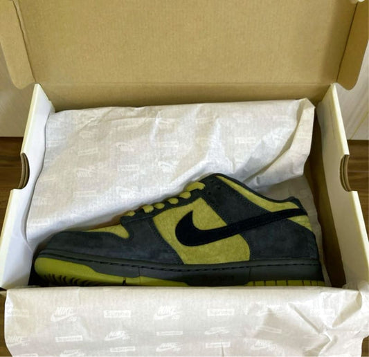 Supreme Nike SB Dunk Low Camper Green 25FW Week2