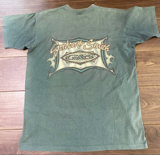 90s Gordon & Smith Surf T-Shirt Dark Green M