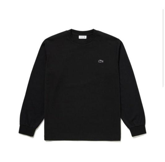 Lacoste Long Sleeve T-Shirt Black