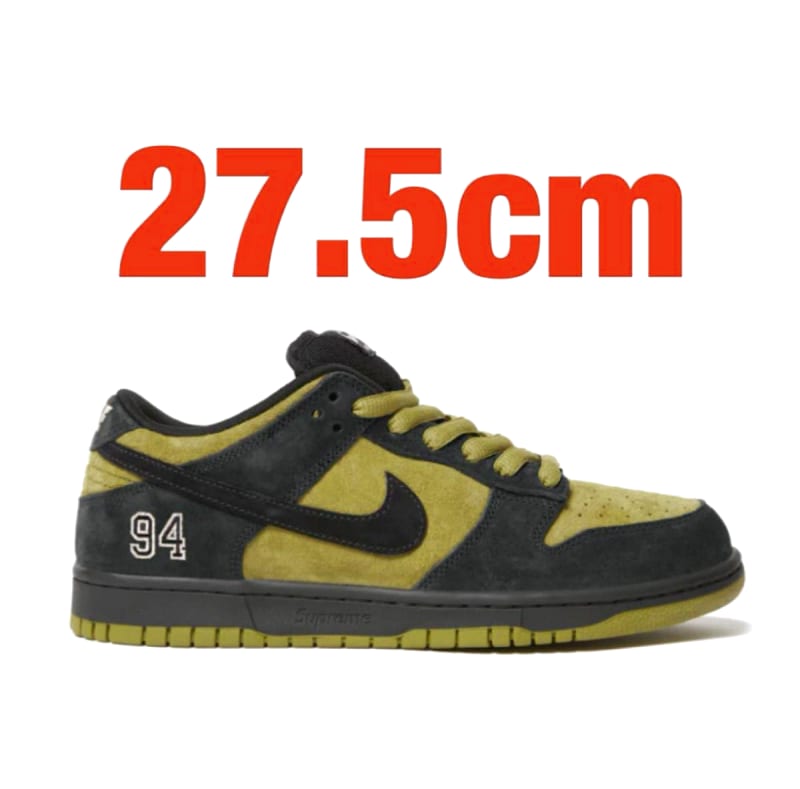 Supreme Nike SB Dunk Low Camper Green 25FW Week2