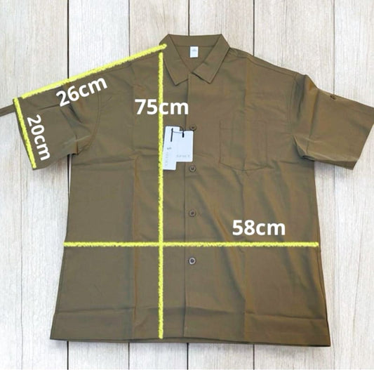 ODFMCE Men's Short Sleeve Summer Shirt XXL