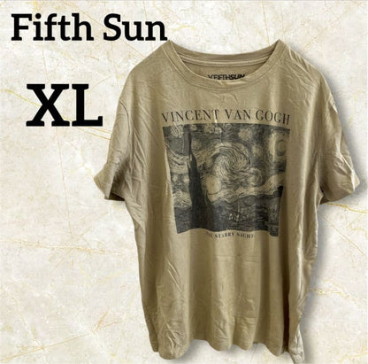 Fifth Sun XL T-Shirt Vincent Van Gogh The Starry Night