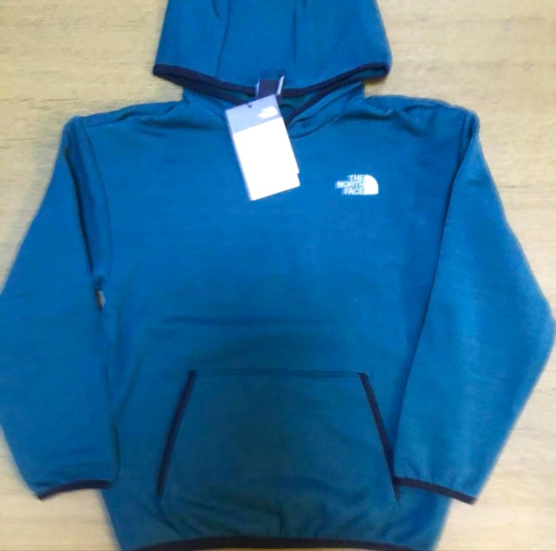 The North Face Kids' Fleece Hoodie Green 140