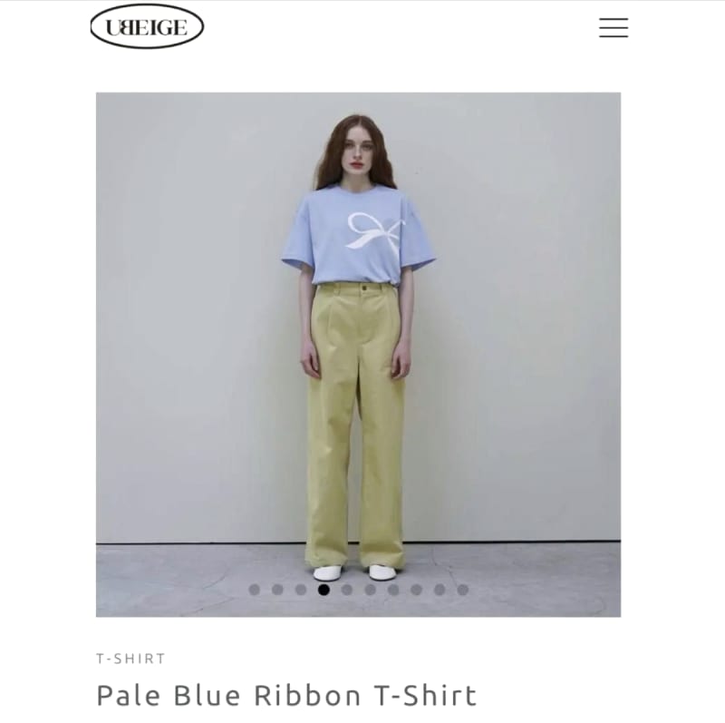 Ubeige Ribbon T-Shirt New