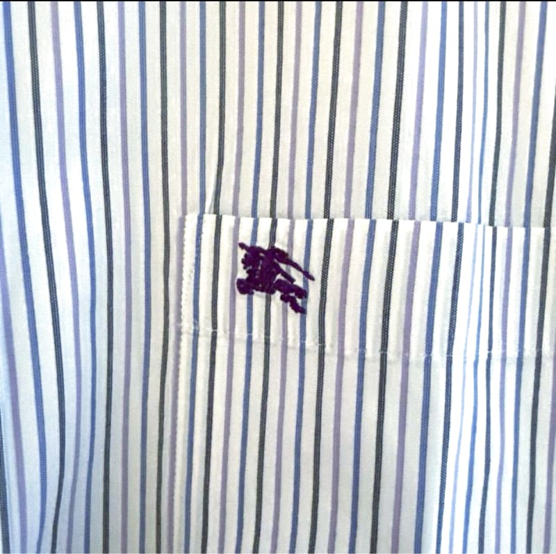 Burberry Black Label Long Sleeve Striped Shirt