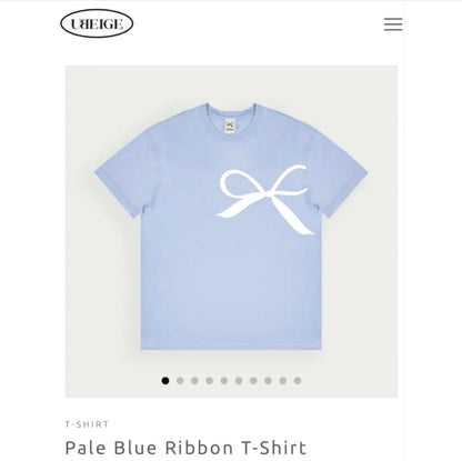 Ubeige Ribbon T-Shirt New