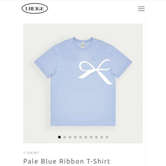 Ubeige Ribbon T-Shirt New