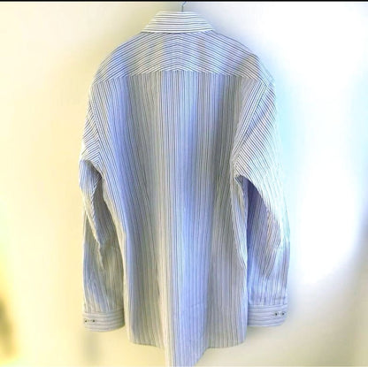 Burberry Black Label Long Sleeve Striped Shirt