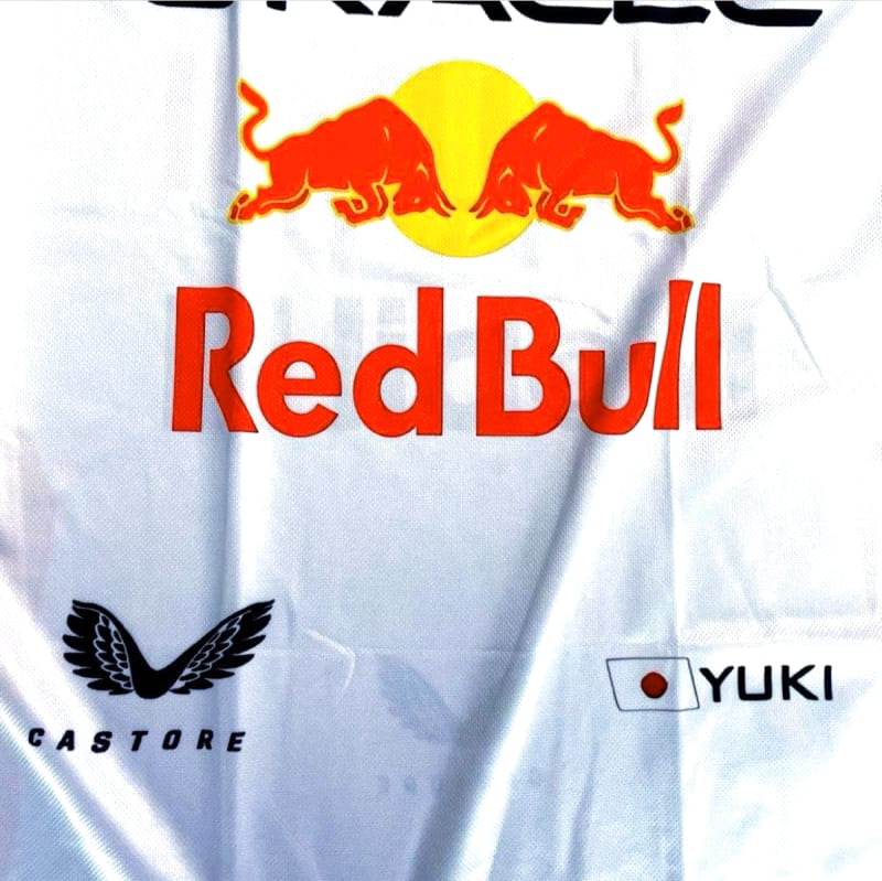 F1 Racing Red Bull Tsunoda Yuki Replica T-Shirt Size XL