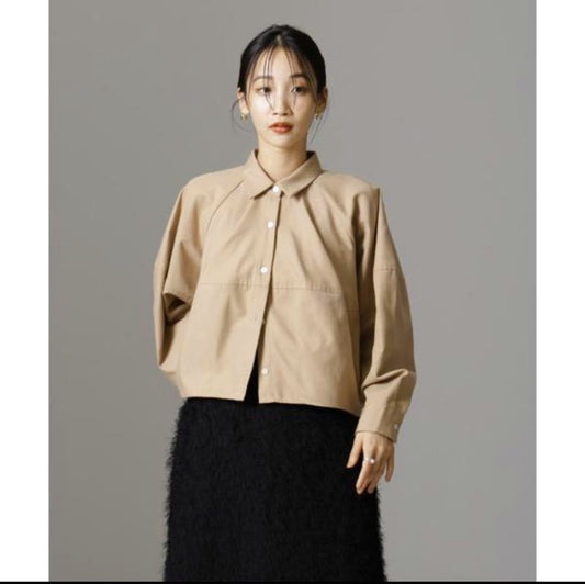 NANO Universe Balloon Silhouette Shirt Women's