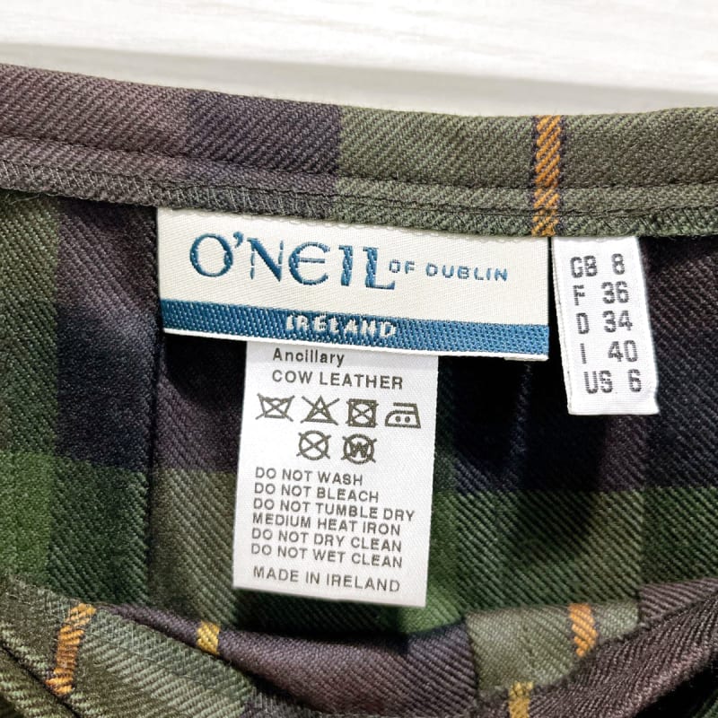 O Neil of Dublin Middle Kilt Skirt in Derrycnw Size 8