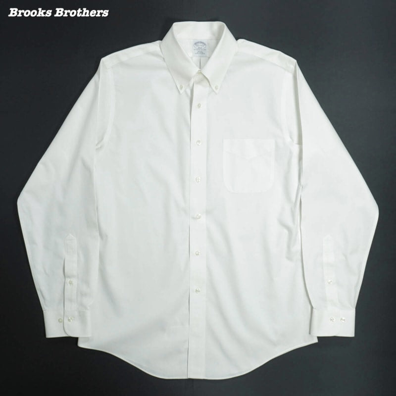 Brooks Brothers 346 Button-Down Shirt White