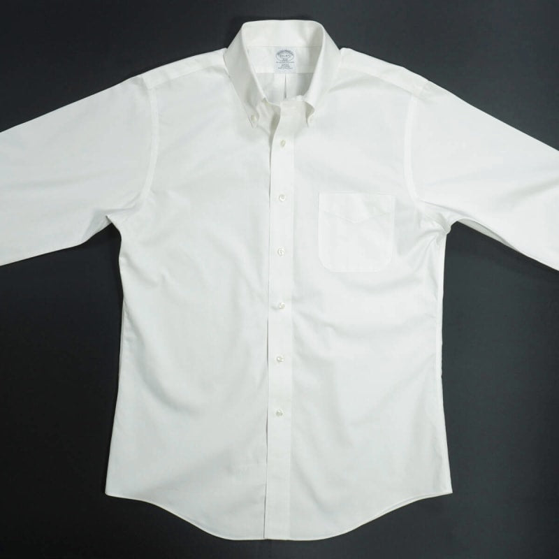 Brooks Brothers 346 Button-Down Shirt White