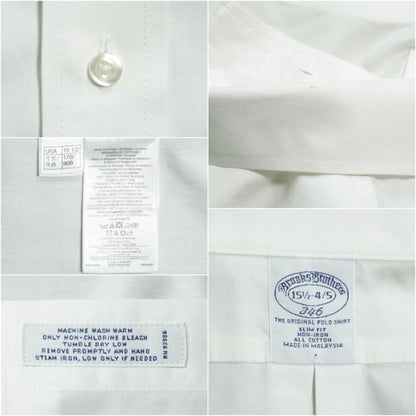 Brooks Brothers 346 Button-Down Shirt White
