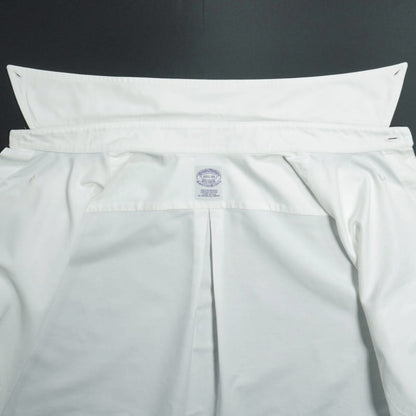Brooks Brothers Button Down Shirt 17.5-33 White