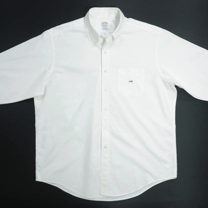 Brooks Brothers Button Down Shirt 17.5-33 White