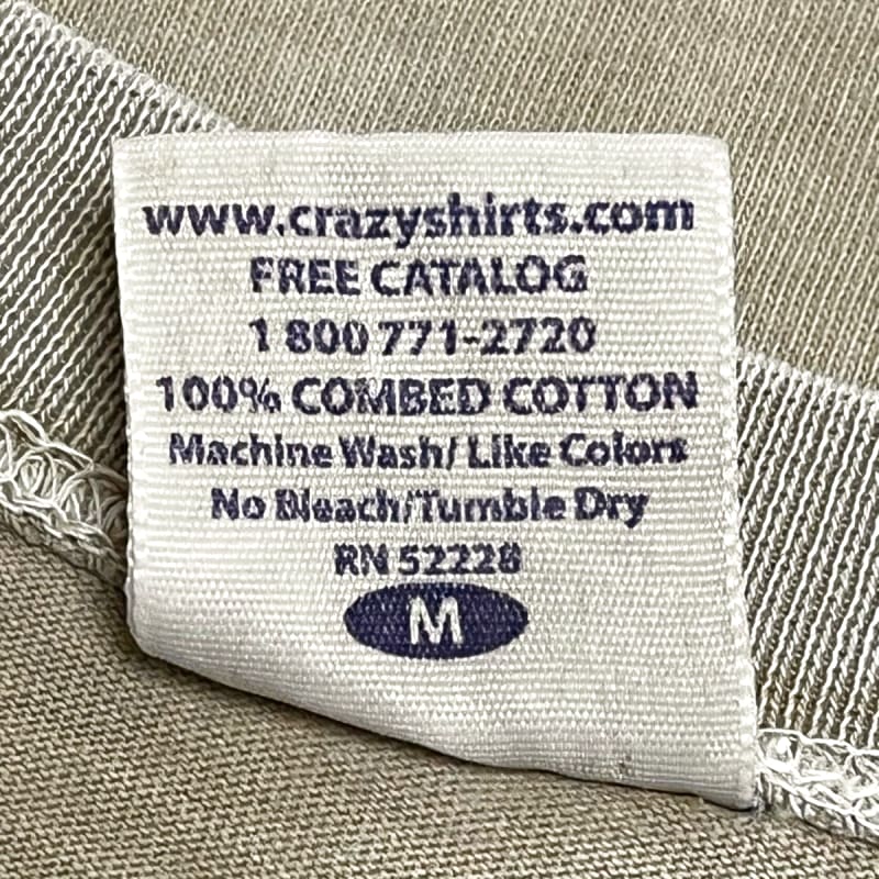 Crazy Shirts 90s USA Vintage Turtle T-Shirt M