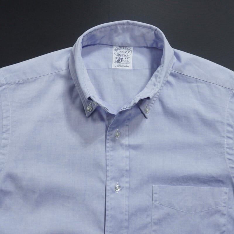 Brooks Brothers SHIRTS SH2330 1990s Made in USA Button-Down Shirt