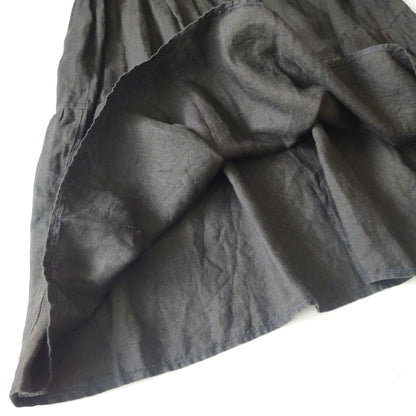 O Neil of Dublin Pinafore Dress in Linen Tiered Maxi Style