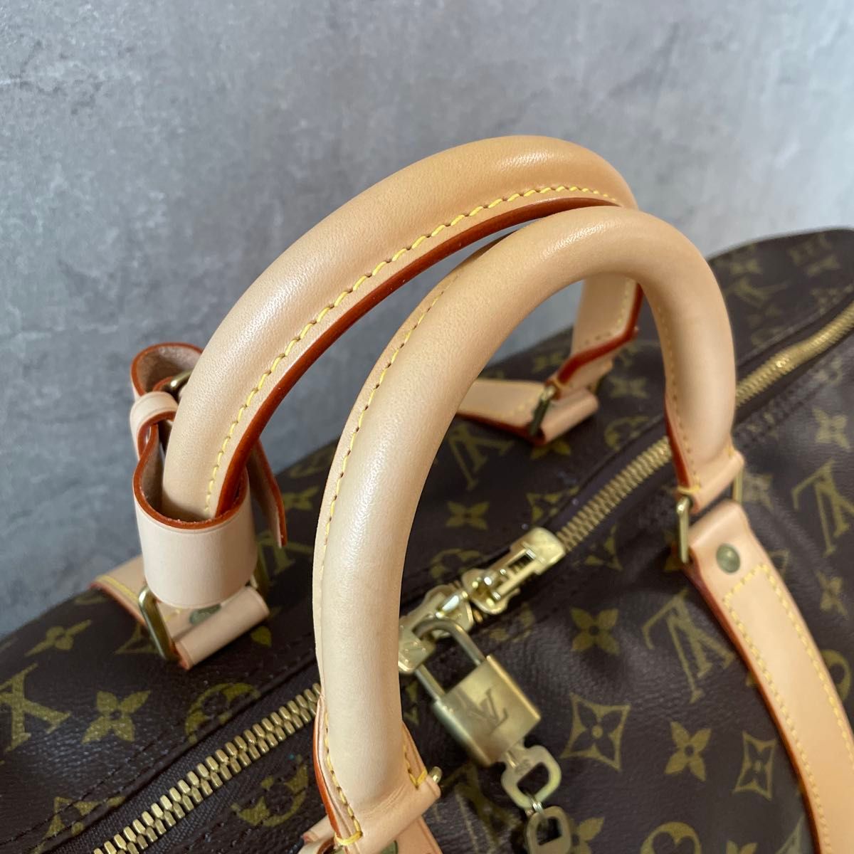 Louis Vuitton Keepall 50 Monogram Boston Bag