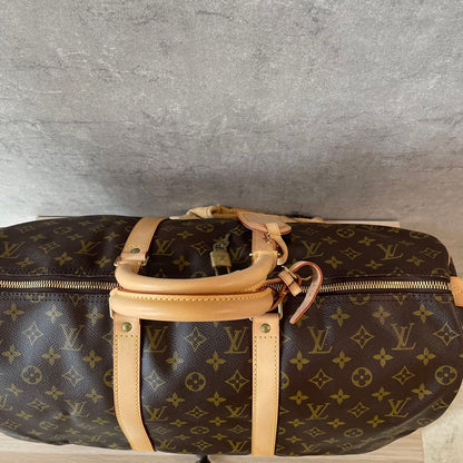 Louis Vuitton Keepall 50 Monogram Boston Bag