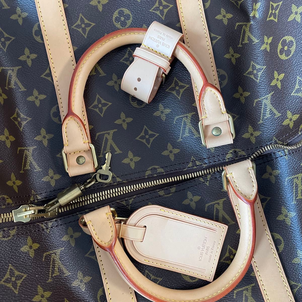 Louis Vuitton Keepall 50 Monogram Boston Bag