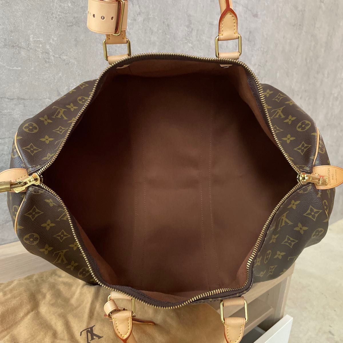 Louis Vuitton Keepall 50 Monogram Boston Bag