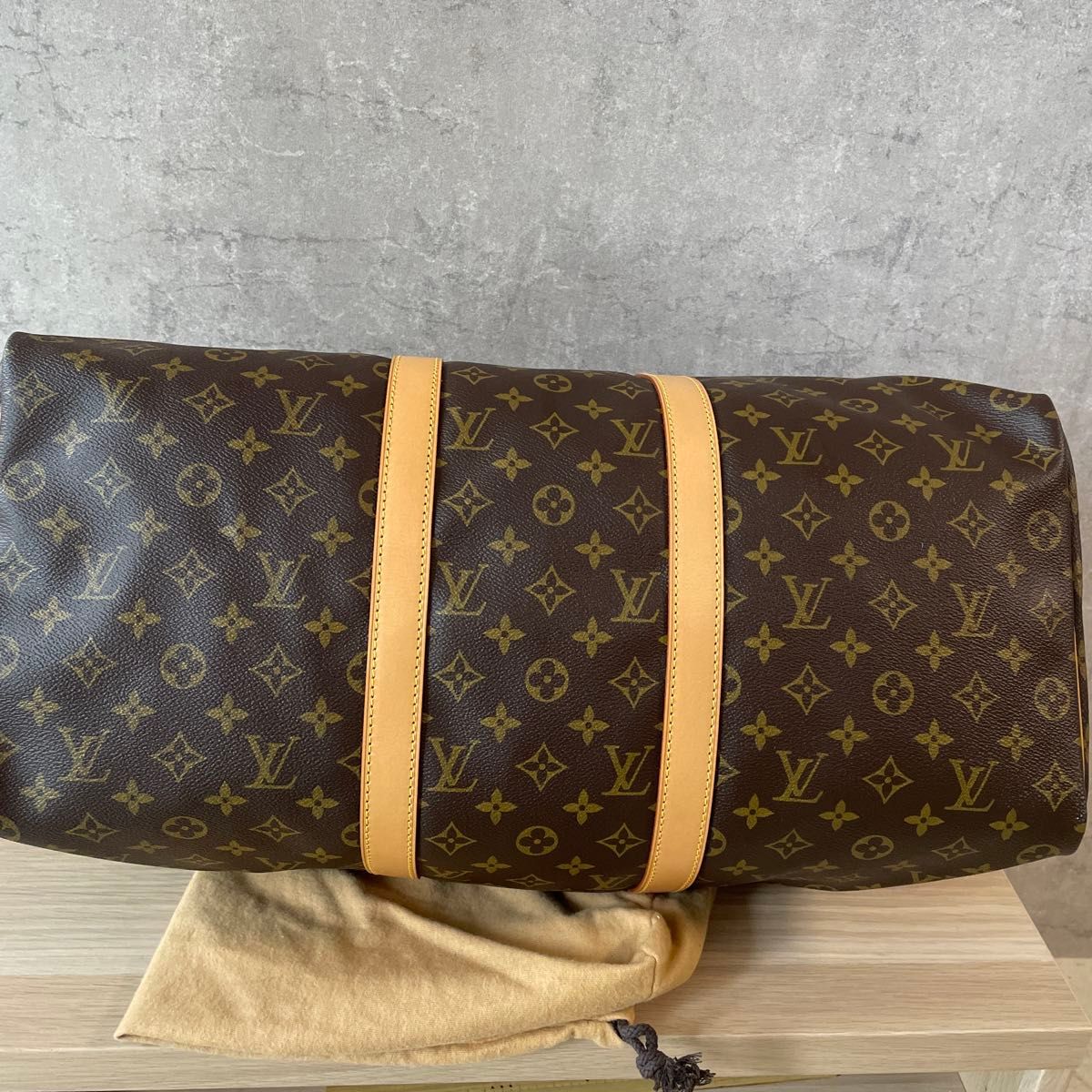 Louis Vuitton Keepall 50 Monogram Boston Bag