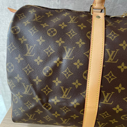 Louis Vuitton Keepall 50 Monogram Boston Bag
