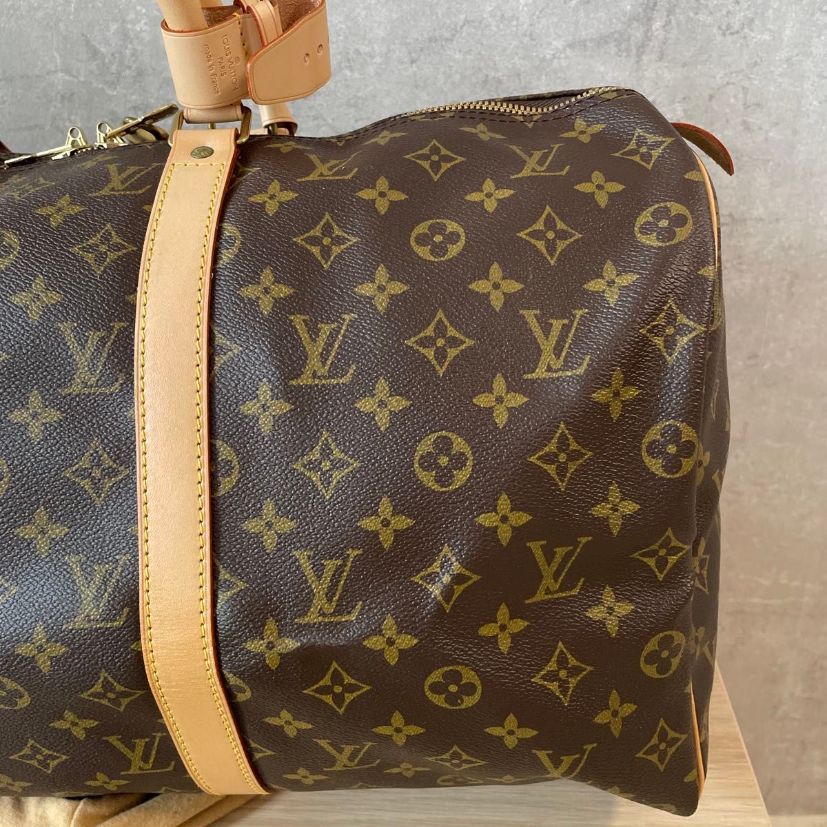 Louis Vuitton Keepall 50 Monogram Boston Bag